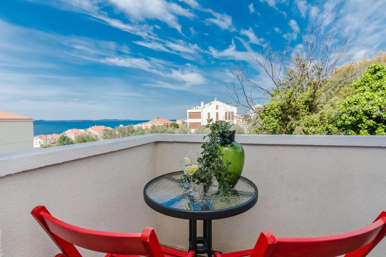 Luton Apartment Zadar Kozino Heating Pool & Jacuzzi